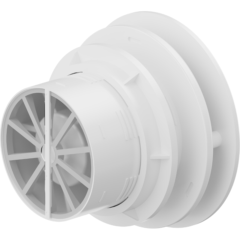 Mexen AXR 100 vonios ventiliatorius su laikmačiu, baltas - W9602-100T-00