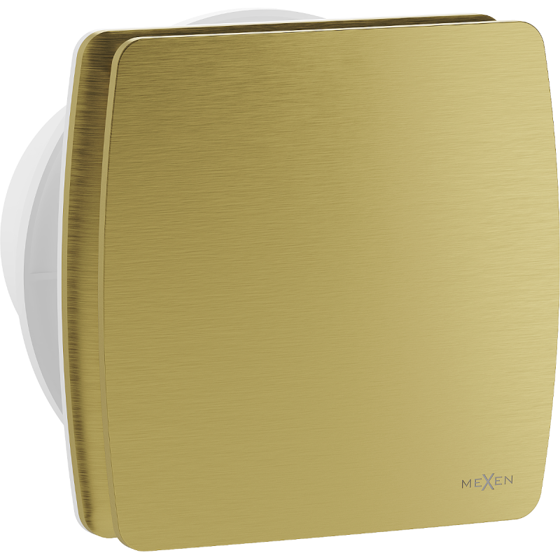 Mexen AXS 100 vonios kambario ventiliatorius su drėgmės jutikliu, auksinis - W9601-100H-50