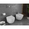 Mexen Lena WC dubuo Rimless su lėtai nusileidžiančiu slim dangčiu, duroplastikas, blizgus baltas - 30224000