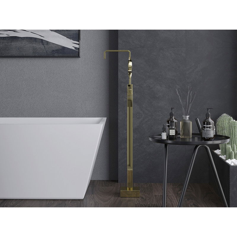 Mexen Avila laisvai stovintis vonios maišytuvas, auksinis - 75833-50