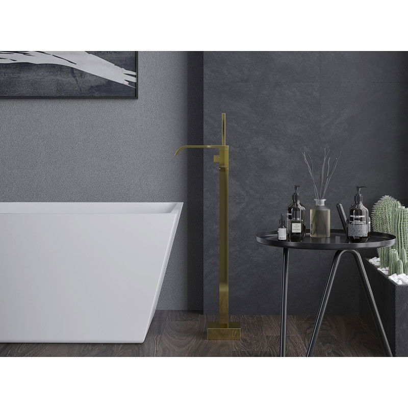 Mexen Lava laisvai stovimas vonios maišytuvas, auksinis - 752433-50