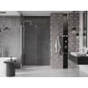Mexen Velar stumdomos dušo durys 140 cm, Skaidrus, chromo - 871-140-000-01-01