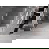Mexen Velar stumdomos dušo durys 140 cm, Skaidrus, Baltas - 871-140-000-01-20