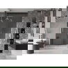 Mexen Velar stumdomos dušo durys 140 cm, Skaidrus, Baltas - 871-140-000-01-20