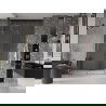 Mexen Velar stumdomos dušo durys 150 cm, Skaidrus, Auksinė - 871-150-000-01-50