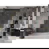 Mexen Velar stumdomos dušo durys 140 cm, Skaidrus, šlifuotas auksas - 871-140-000-01-55