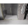 Mexen Velar stumdomos dušo durys 160 cm, Skaidrus, šlifuotas auksas - 871-160-000-01-55