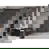 Mexen Velar stumdomos dušo durys 130 cm, Skaidrus, varis šlifuotas - 871-130-000-01-65