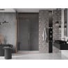 Mexen Velar stumdomos dušo durys 160 cm, Skaidrus, varis šlifuotas - 871-160-000-01-65
