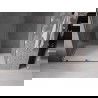 Mexen Velar stumdomos dušo durys 130 cm, Skaidrus, gun gray šlifuotas - 871-130-000-01-66