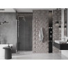 Mexen Velar 90 cm stumdomos dušo durys, skaidrios, chromas - 871-090-000-01-01