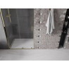 Mexen Velar stumenas slankiojančios dušo durys, 110 cm, skaidrus, auksinis - 871-110-000-01-50