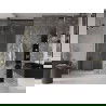 Mexen Velar stumdomos dušo durys 90 cm, skaidrios, auksinės matinės - 871-090-000-01-55