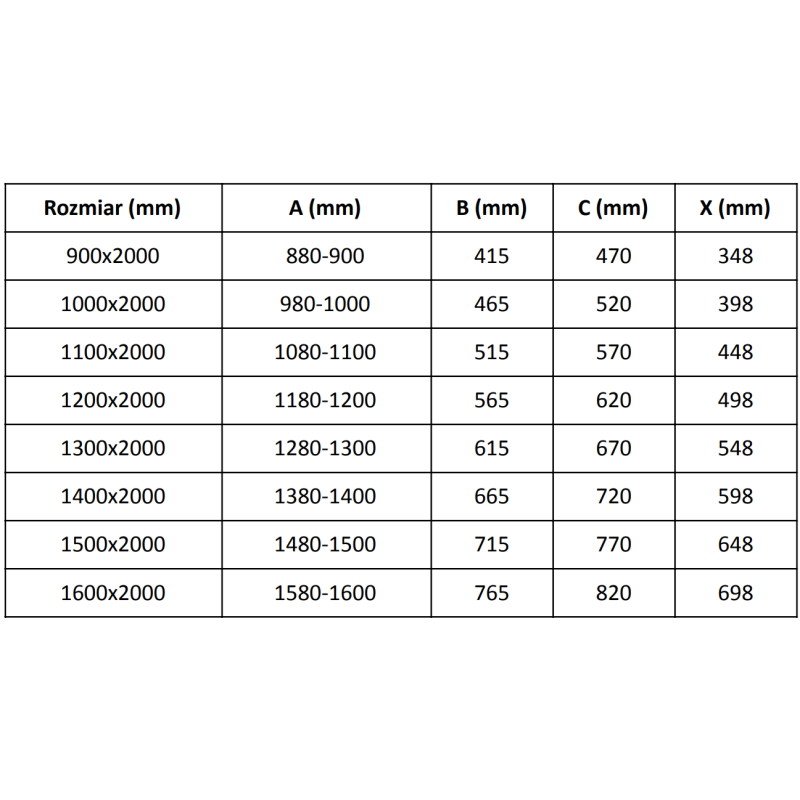 Mexen Velar stumdamos dušo durys 100 cm, permatomos, šepečiuotos auksinės - 871-100-000-01-55