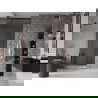 Mexen Velar stumdomos dušo durys 110 cm, Skaidrus, Rožinio aukso - 871-110-000-01-60
