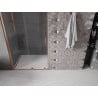 Mexen Velar stumdomos dušo durys 100 cm, Skaidrus, varis šlifuotas - 871-100-000-01-65