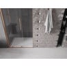 Mexen Velar stumdomos dušo durys 100 cm, Skaidrus, varis šlifuotas - 871-100-000-01-65