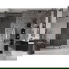 Mexen Velar stumdomos dušo durys 100 cm, Skaidrus, Juodas - 871-100-000-01-70