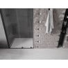 Mexen Velar stumdomos dušo durys 120 cm, Skaidrus, Juodas - 871-120-000-01-70