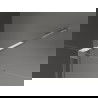 Mexen Velar stumdomos dušo durys 150 cm, Skaidrus, chromo - 871-150-000-01-01