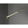 Mexen Velar stumdomos dušo durys 130 cm, Skaidrus, Auksinė - 871-130-000-01-50