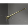 Mexen Velar 90 cm ilgio stumdomos dušo durys, skaidrios, šlifuotos auksinės - 871-090-000-01-55