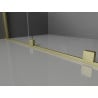 Mexen Velar stumdomos dušo durys 100 cm, Skaidrus, šlifuotas auksas - 871-100-000-01-55