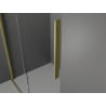 Mexen Velar stumdomos dušo durys 100 cm, Skaidrus, šlifuotas auksas - 871-100-000-01-55