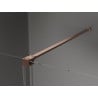 Mexen Velar stumdomos dušo durys 100 cm, Skaidrus, varis šlifuotas - 871-100-000-01-65
