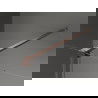 Mexen Velar stumdomos dušo durys 130 cm, Skaidrus, varis šlifuotas - 871-130-000-01-65