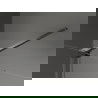 Mexen Velar stumdomos dušo durys 160 cm, Skaidrus, gun gray šlifuotas - 871-160-000-01-66