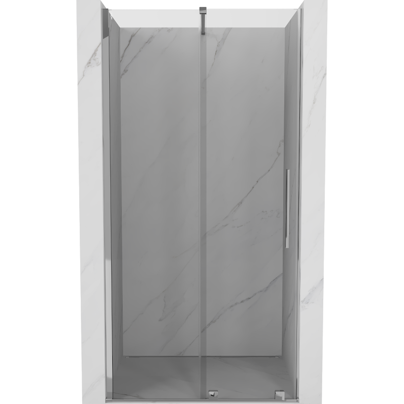 Mexen Velar stumdomosios dušo durys 90 cm, permatomos, chromuotos - 871-090-000-01-01