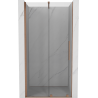 Mexen Velar stumdomos dušo durys 110 cm, Skaidrus, varis šlifuotas - 871-110-000-01-65