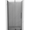 Mexen Velar stumdomos dušo durys 110 cm, skaidrios, juodos - 871-110-000-01-70