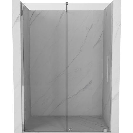 Mexen Velar stumdomos dušo durys 130 cm, skaidrios, chromuotos - 871-130-000-01-01