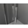 Mexen Velar Duo stumdomos dušo durys 180 cm, Skaidrus, chromo - 871-180-000-02-01