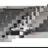Mexen Velar Duo stumdomos dušo durys 200 cm, Skaidrus, chromo - 871-200-000-02-01