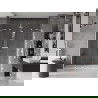 Mexen Velar Duo stumdomos dušo durys 170 cm, Skaidrus, Baltas - 871-170-000-02-20