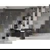 Mexen Velar Duo stumdomos dušo durys 170 cm, Skaidrus, Auksinė - 871-170-000-02-50