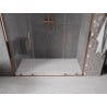 Mexen Velar Duo stumdomos dušo durys 180 cm, Skaidrus, Rožinio aukso - 871-180-000-02-60