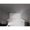 Mexen Velar Duo stumdomos dušo durys 180 cm, Skaidrus, Rožinio aukso - 871-180-000-02-60