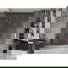 Mexen Velar Duo stumdomos dušo durys 170 cm, Skaidrus, varis šlifuotas - 871-170-000-02-65