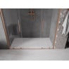 Mexen Velar Duo stumdomos dušo durys 180 cm, Skaidrus, varis šlifuotas - 871-180-000-02-65