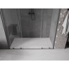 Mexen Velar Dvigubos stumdomos dušo durys 180 cm, permatomos, šlifuotas ginklų pilkas - 871-180-000-02-66