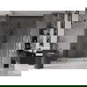 Mexen Velar Duo stumdomos dušo durys 180 cm, Skaidrus, gun gray šlifuotas - 871-180-000-02-66