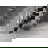 Mexen Velar Duo stumdomos dušo durys 140 cm, Skaidrus, chromo - 871-140-000-02-01