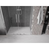 Mexen Velar Dvigubos dušo durys 160 cm, permatomos, chromas - 871-160-000-02-01