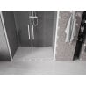 Mexen Velar Duo stumdomos dušo durys 160 cm, Skaidrus, Baltas - 871-160-000-02-20