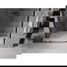 Mexen Velar Duo stumdomos dušo durys 150 cm, Skaidrus, Juodas - 871-150-000-02-70