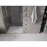 Mexen Velar stumdomos dušo durys 100 cm, Skaidrus, šlifuotas auksas - 871-100-000-01-55